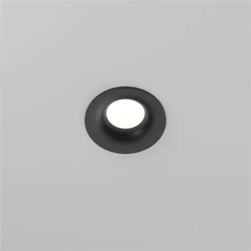 Встраиваемый светильник Slim GU10 x 10Вт IP 44 (Черный) - фото 3