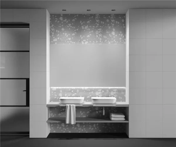 Встраиваемый светильник Slim GU10 x 10Вт IP 44 (Черный) - фото 6