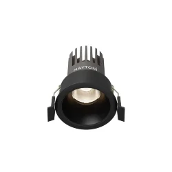 Встраиваемый светильник Омут / Dip 9 Вт 4000 К 9° (Черный) DL123-10W-4K-B