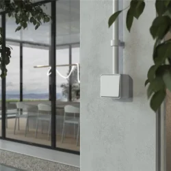 Выключатель одноклавишный влагозащищенный Gallant белый W5010201