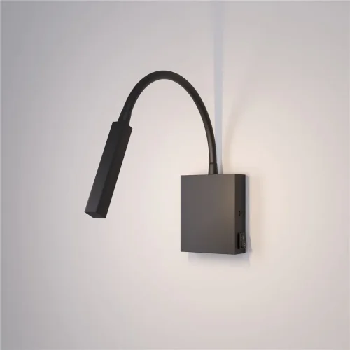 Светильник настенный светодиодный KNOB 40118/LED черный - фото