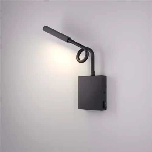 Светильник настенный светодиодный KNOB 40118/LED черный - фото 3