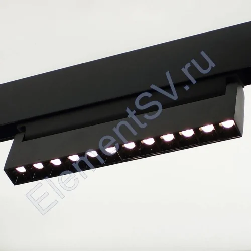 Светодиодный светильник трековый магнитный 20мм JH-ZD12C MX49 (12W, 48V, day white) - фото 2.