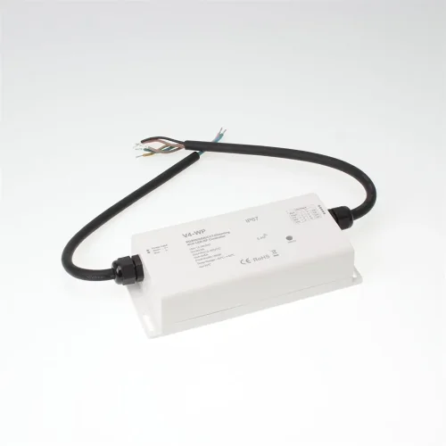 Контроллер V4-WP IC54 (RGBW/RGB/CCT/Dimming, 12-36VDC, 4x5A, 240-720W, IP67) - фото I