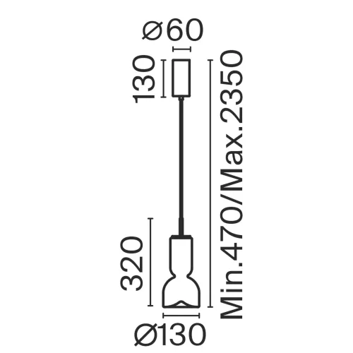 Подвесной светильник Руда / Ore (Латунь) FR5636PL-L6AM1 - фото 17