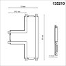 Соединитель Т-образный с токопроводом для низковольтного шинопровода «Novotech» 135210, серия: SMAL. Фото 3.