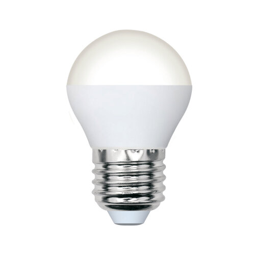 LED-G45-6W-3000K-E27-FR-DIM-SLS Лампа светодиодная, диммируемая, Форма шар, матовая, Теплый белый свет 3000K - фото 1