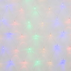 ULD-N2520-240-DTA MULTI IP20 Сетка светодиодная с контроллером, 240 светодиодов, 2.5х2 м, разноцветная, IP20, провод прозрачный