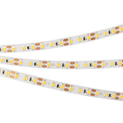Светодиодная лента RT-A120-8mm 12V Warm2700 (14.4 W/m, IP20, 2835, 5m) (Arlight, Открытый)