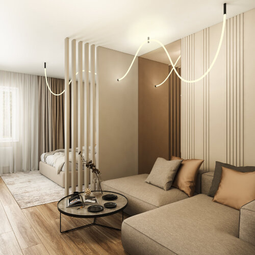 Гибкий неон 336Led 12W IP20 3000K Full light круглый теплый белый, 5 м (24V 12W 336Led 2835 IP20) - Фото 5