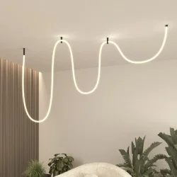 Гибкий неон 336Led 12W IP20 3000K Full light круглый теплый белый, 5 м 24V 12W 336Led 2835 IP20 (065973)