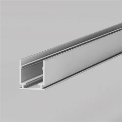 Профиль для гибкого неона 16x16 мм (алюминий, 1м) (Серебро)