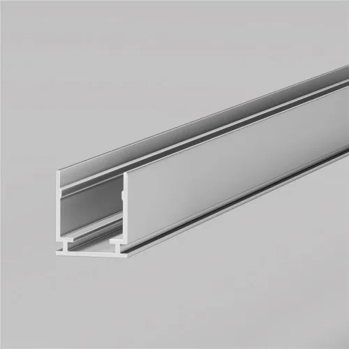 Профиль для гибкого неона 16x16 мм (алюминий, 1м) (Серебро) - фото 2