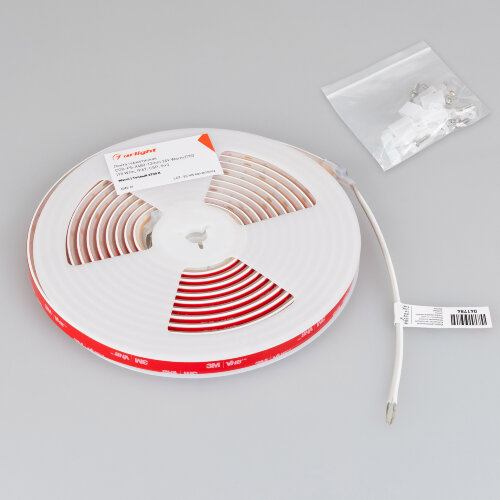 Светодиодная лента герметичная COB-PS-X480-12mm 24V Warm2700 (15 W/m, IP67, TWP100, 5m) (Arlight) - фото 2