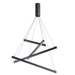 Люстра подвесная «ODEON LIGHT» 3860/48B, серия: COMETA (крепление на планке)