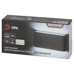 Светильник светодиодный WL41 WH 10Вт 3500К для интерьера/фасадов IP54 бел. Эра Б0054419