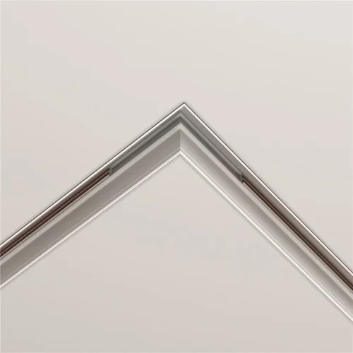 Коннектор угловой Exility встраиваемый под ГКЛ 12,5мм, белый (Белый) - фото 4