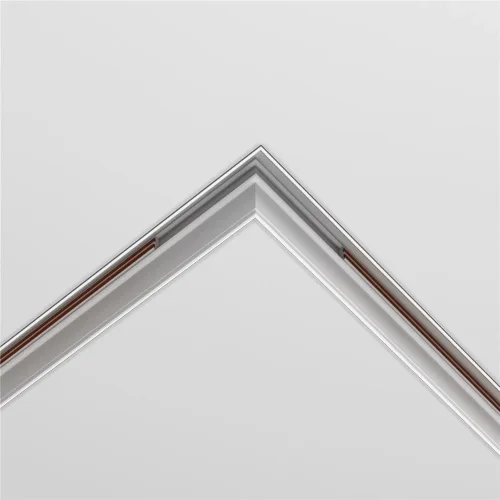 Коннектор угловой Exility встраиваемый под ГКЛ 12,5мм, белый (Белый) - фото 7