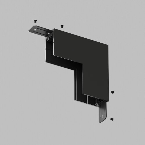 TR2108-BK Угол стена-потолок накладной SMART, черный.