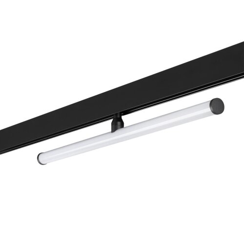 Трековый низковольтный смарт-светильник диммируемый со сменой цв.температуры, (пульт ДУ/Smart Life) «Novotech» 359448, серия: FLUM. Фото 2.