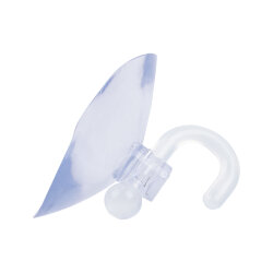 UCC-Y12 CLEAR 010 POLYBAG Присоски для монтажа гирлянд, Набор из 10 шт, Прозрачные