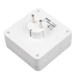 S-GES4-16S WHITE Разветвитель сетевой, с-з, 4 гнезда, 16А, 3500Вт, Белый