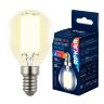 LED-G45-4W-3000K-E14-CL GLY01TR Лампа светодиодная, Форма шар, прозрачная, Серия Яркая A++, Теплый белый свет 3000K - фото 4