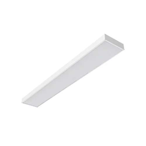 Светильник светодиодный BASIC 1195х180х50 30Вт 4000К офисный встраив. накладной с рассеив. призма VARTON B1-A0-00270-01G03-2003540 - фото