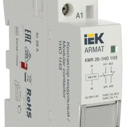 Контактор модульный KMR 20А 230В AC 1НО 1НЗ ARMAT IEK AR-KMR10-020-11-230