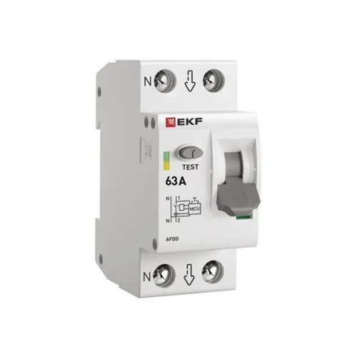 Устройство защиты от дугового пробоя (УЗДП) 1P+N 63А PROxima EKF afdd-2-63-pro - фото