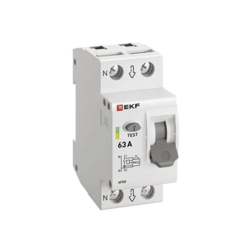 Устройство защиты от дугового пробоя (УЗДП) 1P+N 63А PROxima EKF afdd-2-63-pro - фото 2