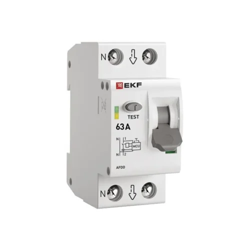 Устройство защиты от дугового пробоя (УЗДП) 1P+N 63А PROxima EKF afdd-2-63-pro - фото