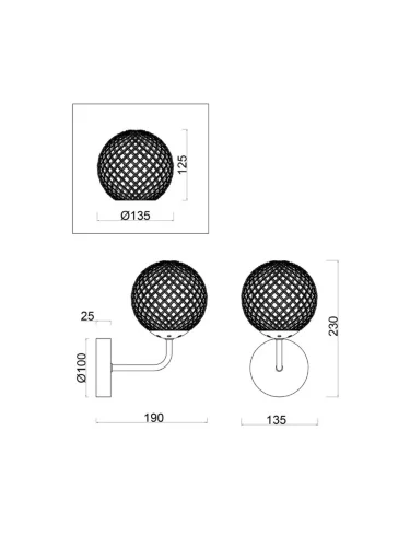 Настенный светильник (бра) Freya FR8016WL-01BBS (Черный) - фото 8