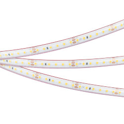 Светодиодная лента герметичная RTW-PS-A120-10mm 24V Warm3000 (9.6 W/m, IP67, 2835, 5m) (Arlight, 9.6 Вт/м, IP67)