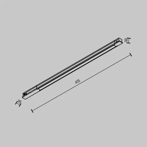 Трековый светильник Technical TR231-2-10W4K-B (Черный) - фото 9