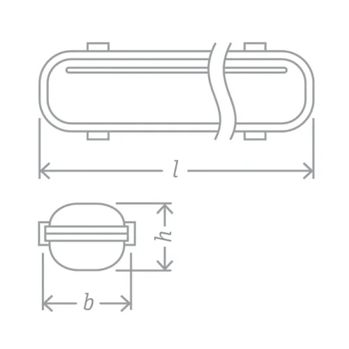 Светильник 61 086 DSP-04-1200-IP65-2хT8-G13 176-264В под лампу NLL T8 LED (аналог ЛСП 2х36) Navigator 61086 - фото 3