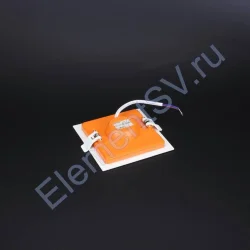 Светодиодный светильник DL-SS-6W MB40 (220V, 6W, square 118mm, warm white)