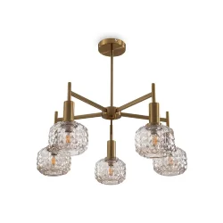 Потолочный светильник Freya FR5366CL-05BS (Латунь)