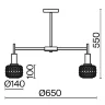 Потолочный светильник Феро / Fero (Латунь) FR5366CL-05BS - фото 12