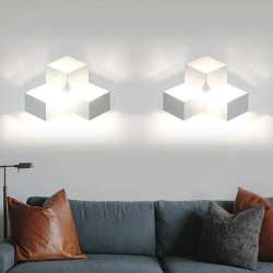 'Светильник настенный GW PALMIRA белый, 9 Вт, GW-1101-3-9-WH-NW 002366