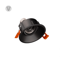 Рамка для LED модуля POINT Twist (RAL9005 — MR16/GU10)