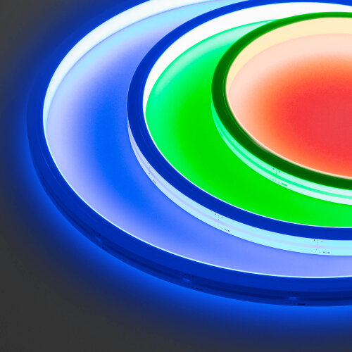 Образец Гибкий неон ARL-MOONLIGHT-1213-TOP 24V RGB (Arlight, 12 Вт/м, IP67) - фото 1