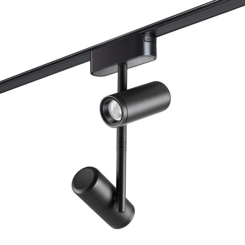 Трековый светильник для низковольтного шинопровода «Novotech» 359272, серия: SMAL (крепление к треку). Фото 2.