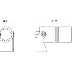 Светильник ландшафтный напольный, AFMA-8303010-DN 007832
