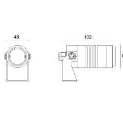 'Светильник ландшафтный напольный, AFMA-8303010-DN 007832
