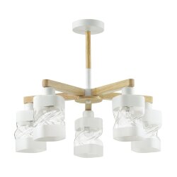 Люстра на штанге «LUMION» 4491/5C, серия: BONNIE (крепление на планке)