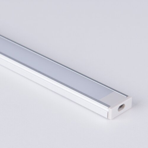 Накладной алюминиевый профиль для светодиодной ленты - Фото 3