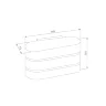 Настенный светодиодный светильник Light Line MRL LED 1248 белый - фото 3