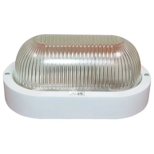 Светильник 'Банник' 1401 НПП 03-60-021 IP54 овал малый бел. пласт. Элетех 1005500883 - фото 3