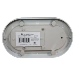 Светильник 'Банник' 1401 НПП 03-60-021 IP54 овал малый бел. пласт. Элетех 1005500883